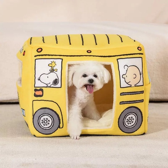 Dog bed snoopy Charlie Brown peanuts cute pet house duo-style - Picture 6 of 9